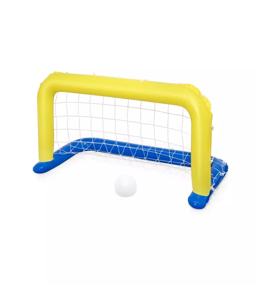 Porta gonfiabile da pallanuoto con palla bestway 142x76cm